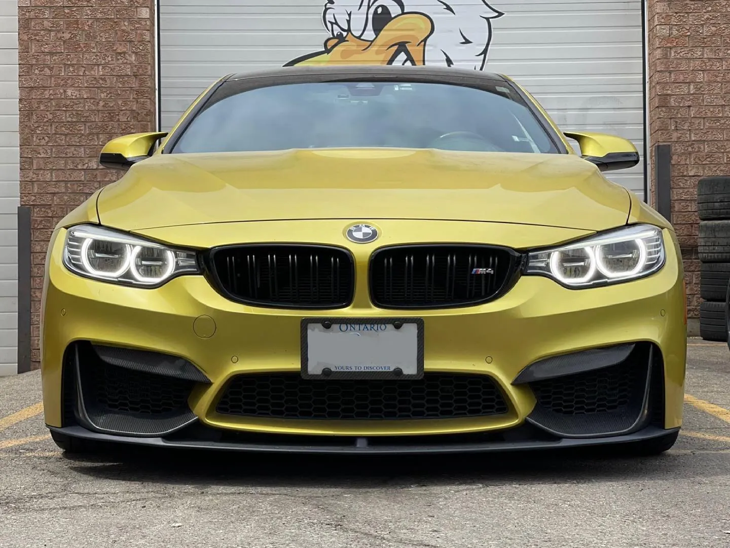 Speed Yellow BMW M4 at White Eagle Motors